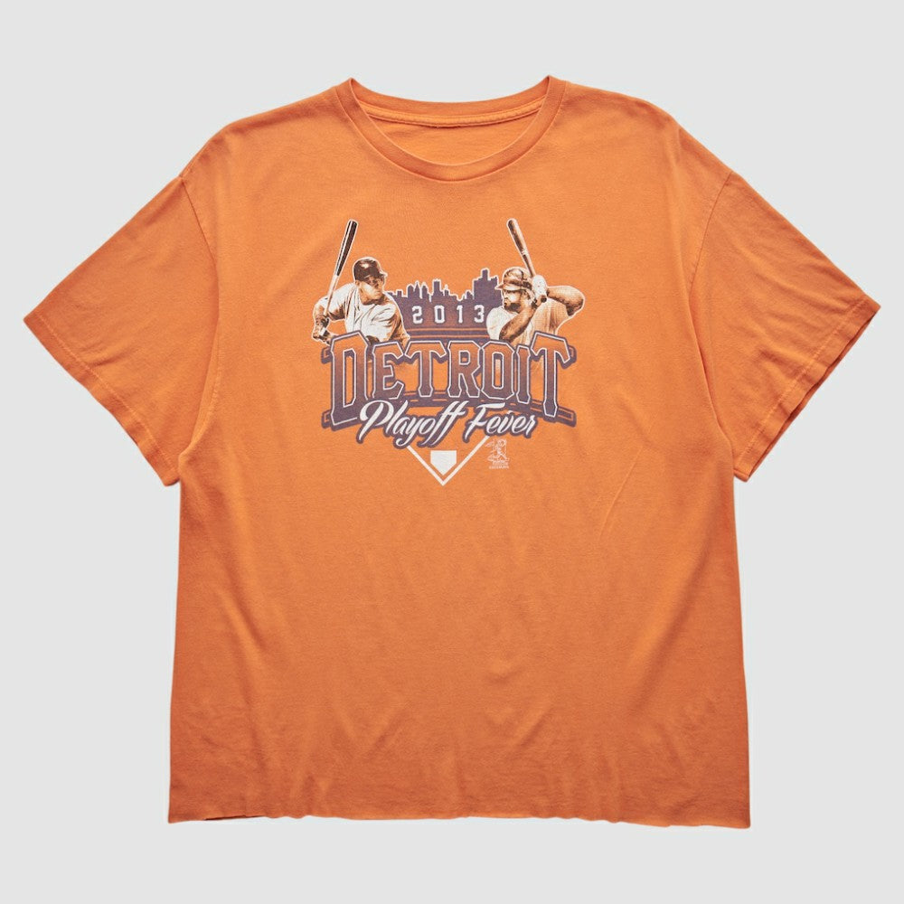 Detroit Tigers 2013 T-Shirt - Orange - Vintage T-shirts