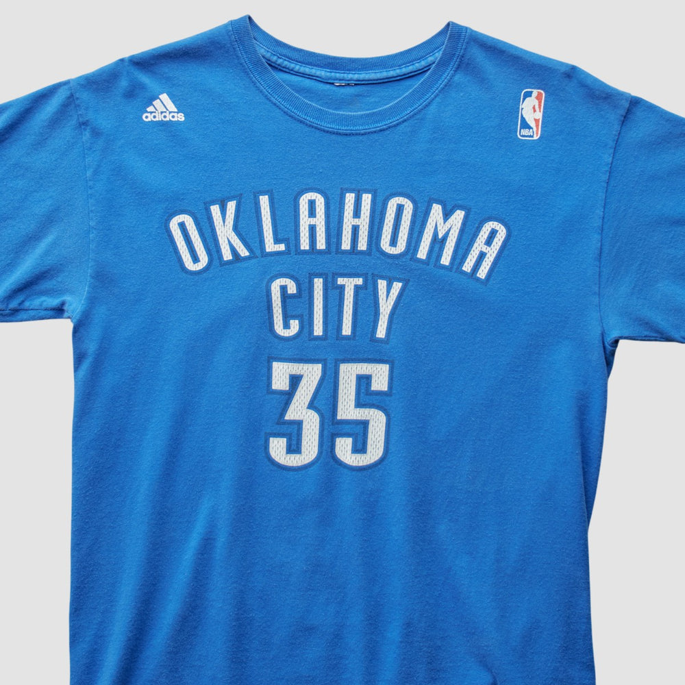 Oklahoma City Thunder 2000s T-Shirt Blue Vintage - Adidas