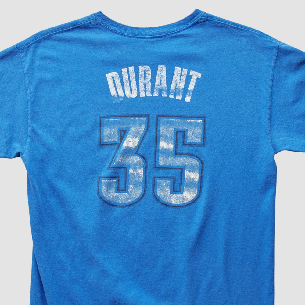 Oklahoma City Thunder 2000s T-Shirt Blue Vintage - Adidas