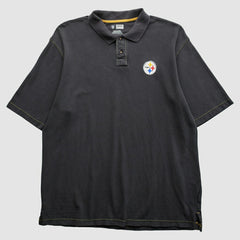 Pittsburgh Steelers 2010s Polo - Black