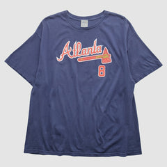 Atlanta Braves 2000s T-Shirt - Navy - XVintage T-shirts