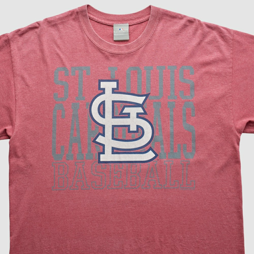 St. Louis Cardinals Genuine Merchandise 2000s T-Shirt - Red - Vintage T-shirts