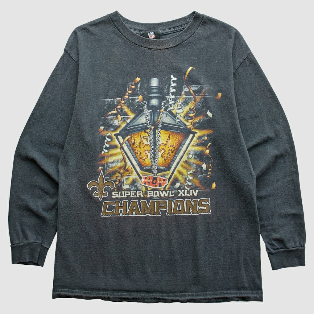New Orleans Saints NFL 2010 T-Shirt - Black T-shirts