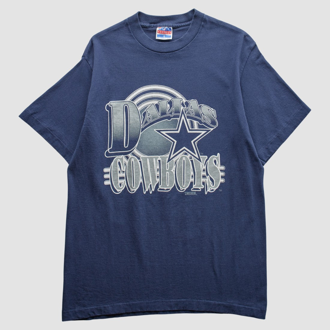 Dallas Cowboys Trench 90s T-Shirt - Navy T-shirts