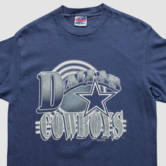 Dallas Cowboys Trench 90s T-Shirt - Navy T-shirts