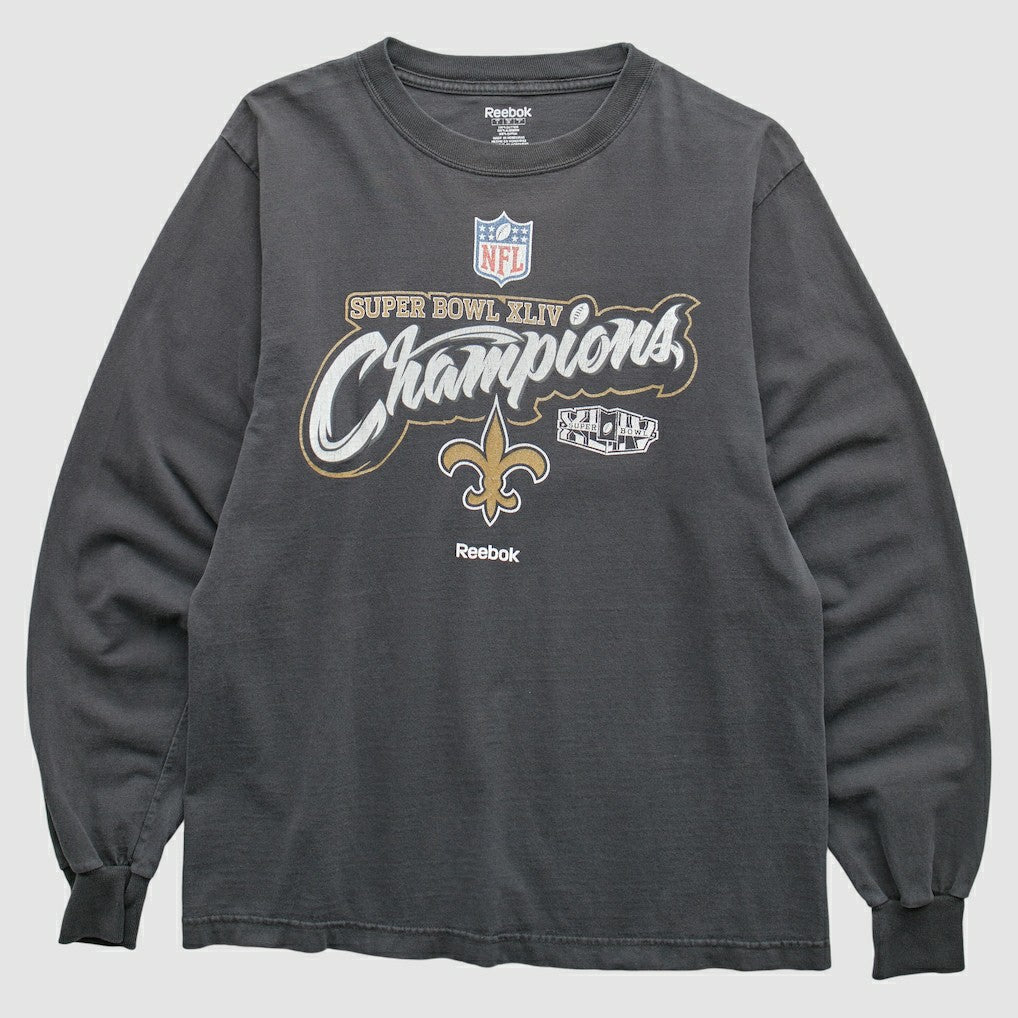 New Orleans Saints Reebok 2010 T-Shirt - Black T-shirts