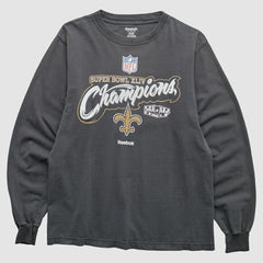 New Orleans Saints Reebok 2010 T-Shirt - Black T-shirts