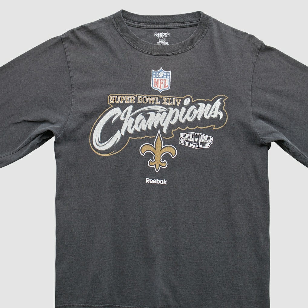 New Orleans Saints Reebok 2010 T-Shirt - Black T-shirts