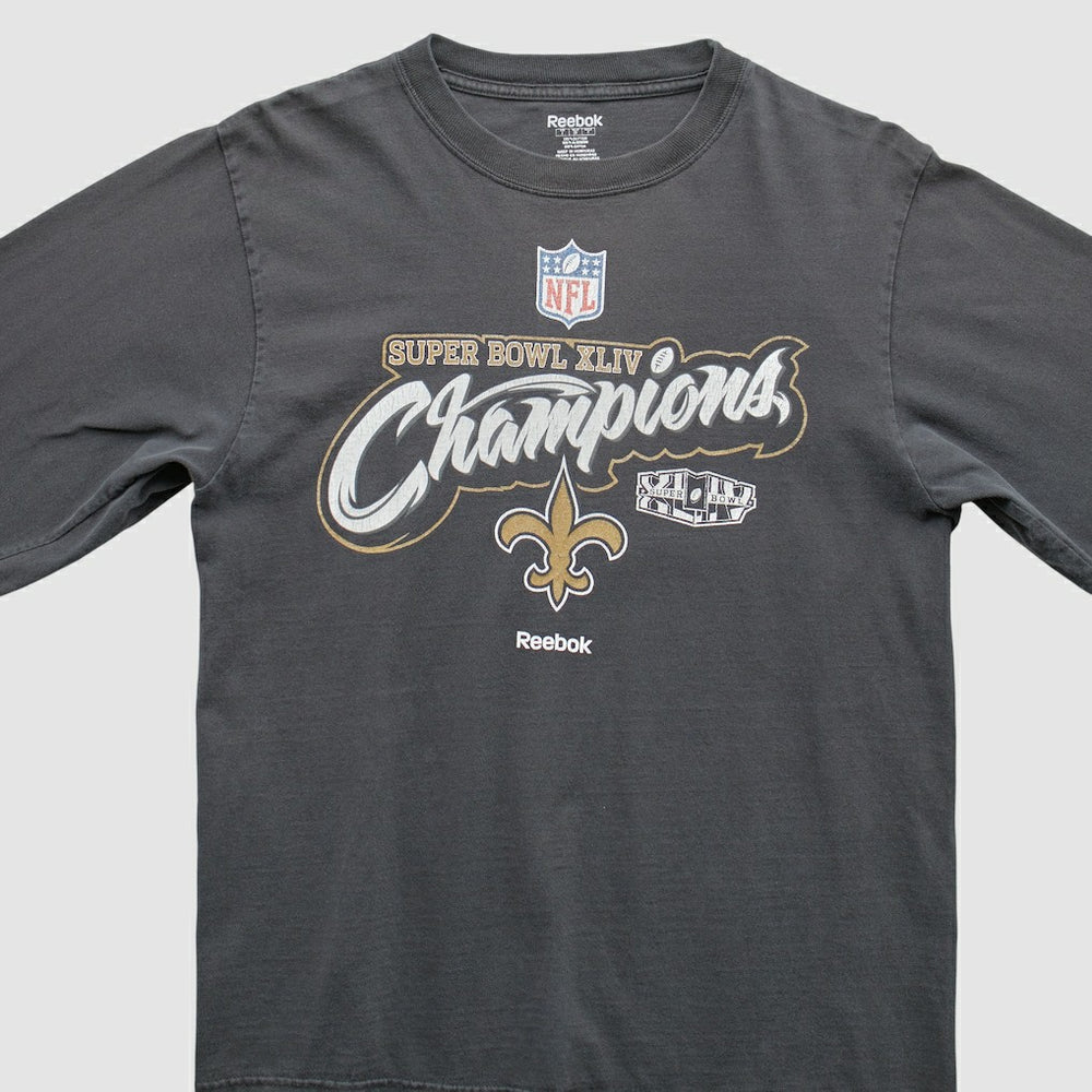 New Orleans Saints Reebok 2010 T-Shirt - Black T-shirts