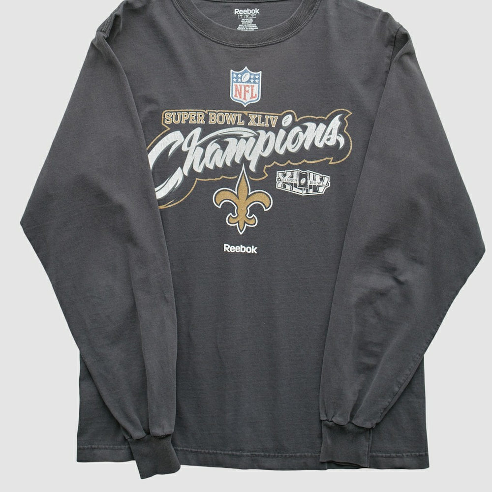 New Orleans Saints Reebok 2010 T-Shirt - Black T-shirts