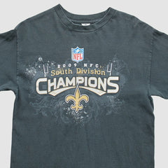 New Orleans Saints 2009 T-Shirt - Black T-shirts