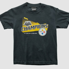 Pittsburgh Steelers Reebok 2009 T-Shirt - Black T-shirts