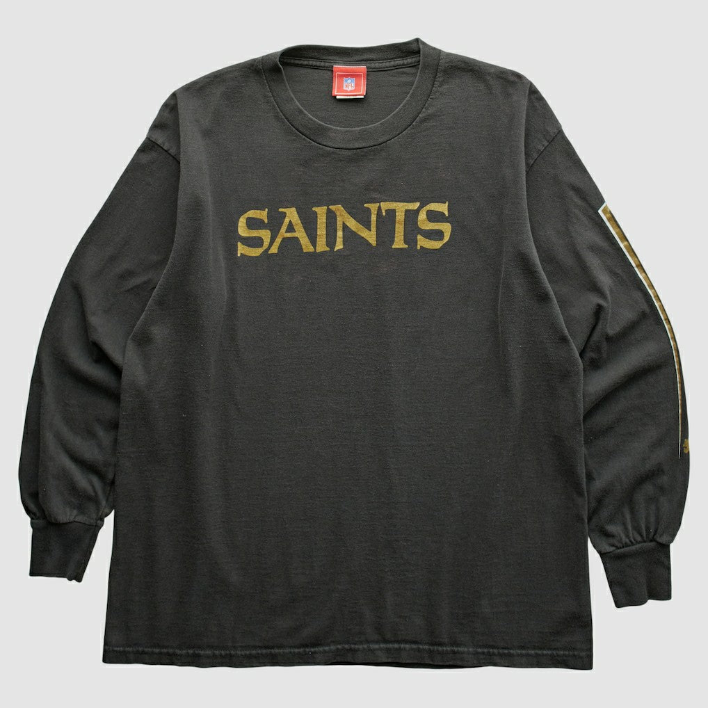 New Orleans Saints NFL 2000s T-Shirt - Black T-shirts