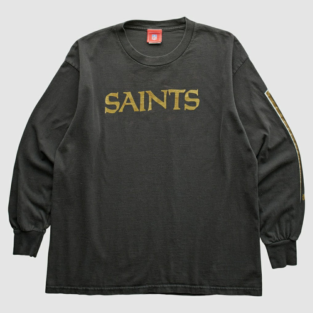 New Orleans Saints NFL 2000s T-Shirt - Black T-shirts