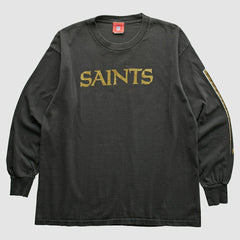 New Orleans Saints NFL 2000s T-Shirt - Black T-shirts
