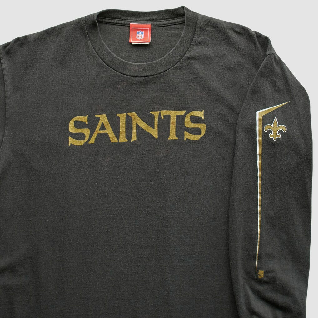 New Orleans Saints NFL 2000s T-Shirt - Black T-shirts