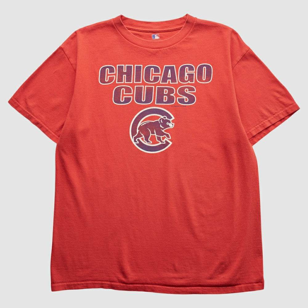 Chicago Cubs 2000s T-Shirt - Red - Vintage T-shirts