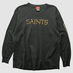 New Orleans Saints NFL 2000s T-Shirt - Black T-shirts