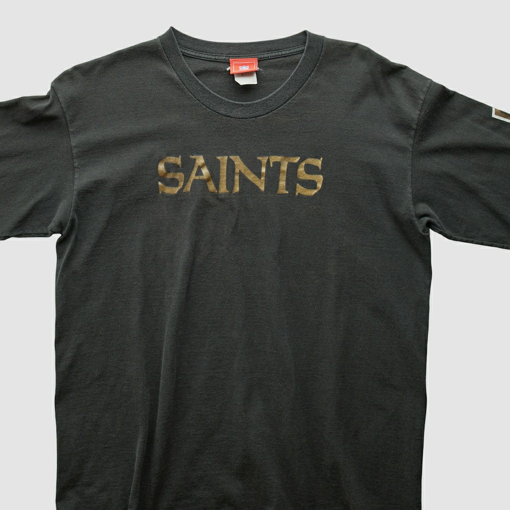 New Orleans Saints NFL 2000s T-Shirt - Black T-shirts