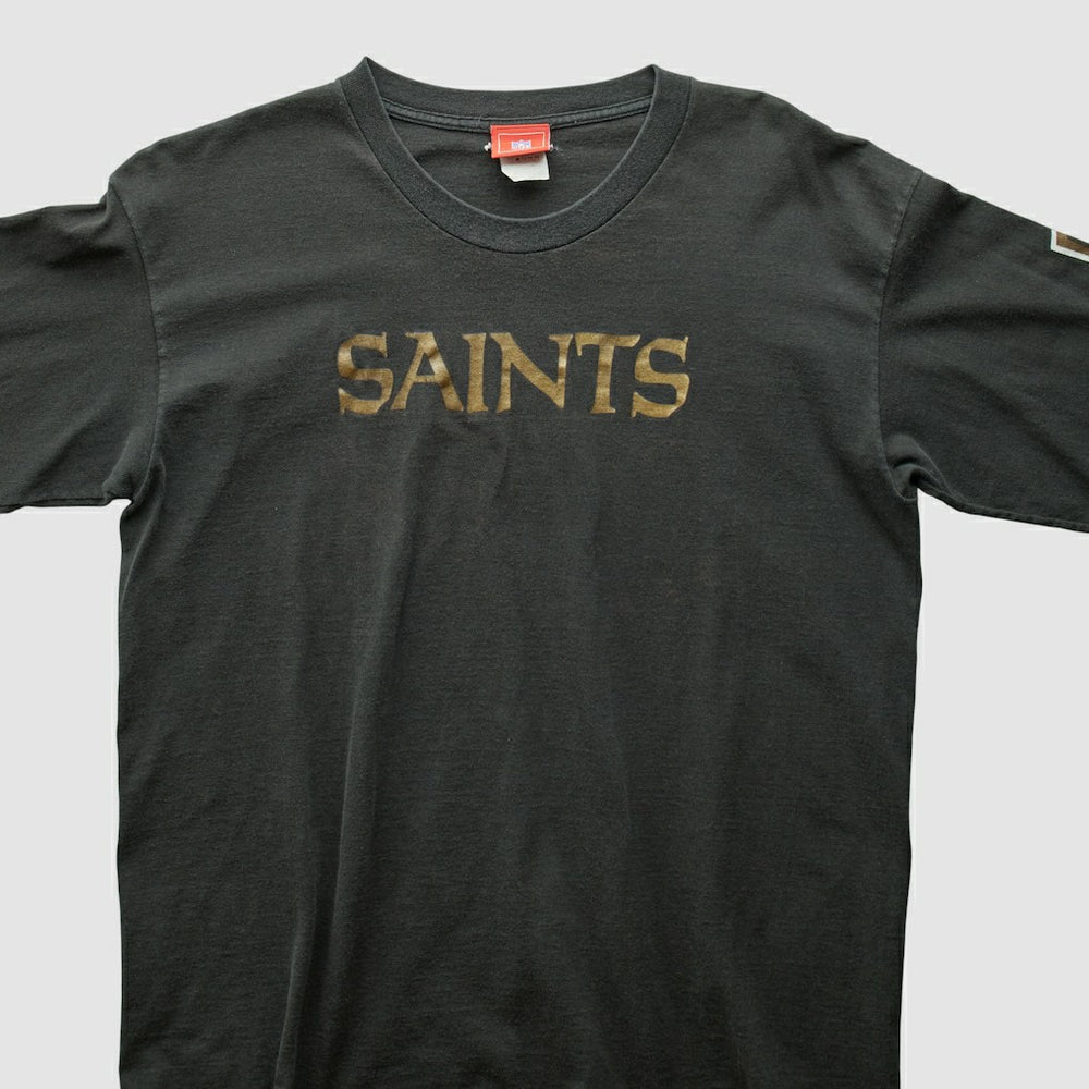 New Orleans Saints NFL 2000s T-Shirt - Black T-shirts