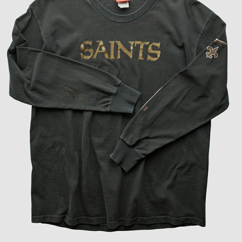 New Orleans Saints NFL 2000s T-Shirt - Black T-shirts