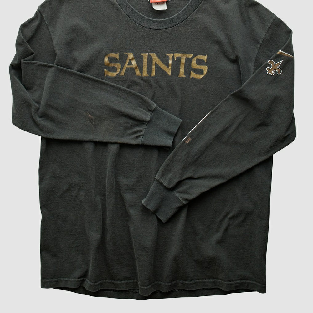 New Orleans Saints NFL 2000s T-Shirt - Black T-shirts