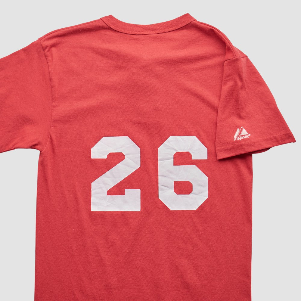 Los Angeles Angels Majestic 90s T-Shirt - Red - Vintage T-shirts