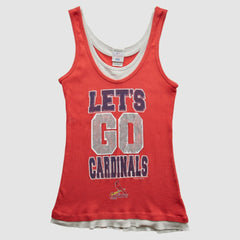 St. Louis Cardinals 2012 Tank - Red - Vintage Tanks
