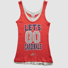 St. Louis Cardinals 2012 Tank - Red - Vintage Tanks