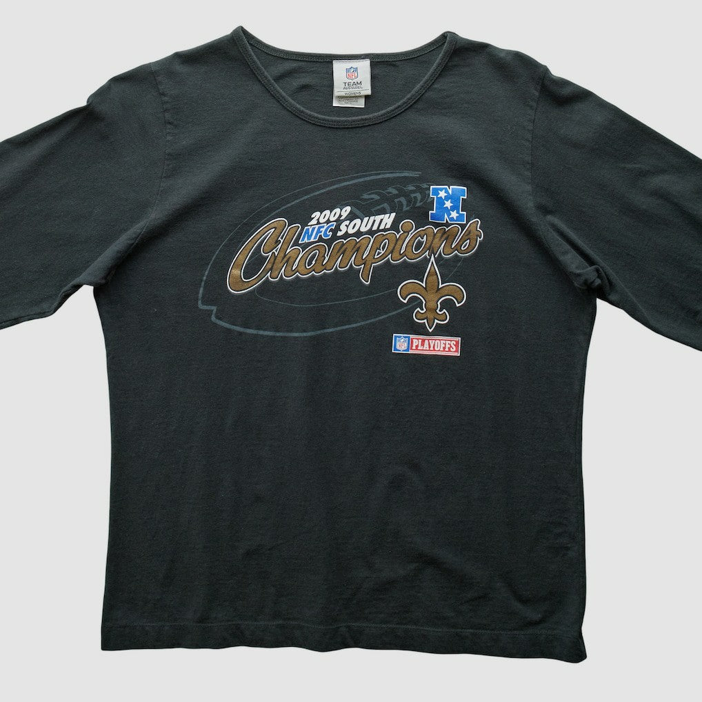 New Orleans Saints NFL 2009 T-Shirt - Black T-shirts