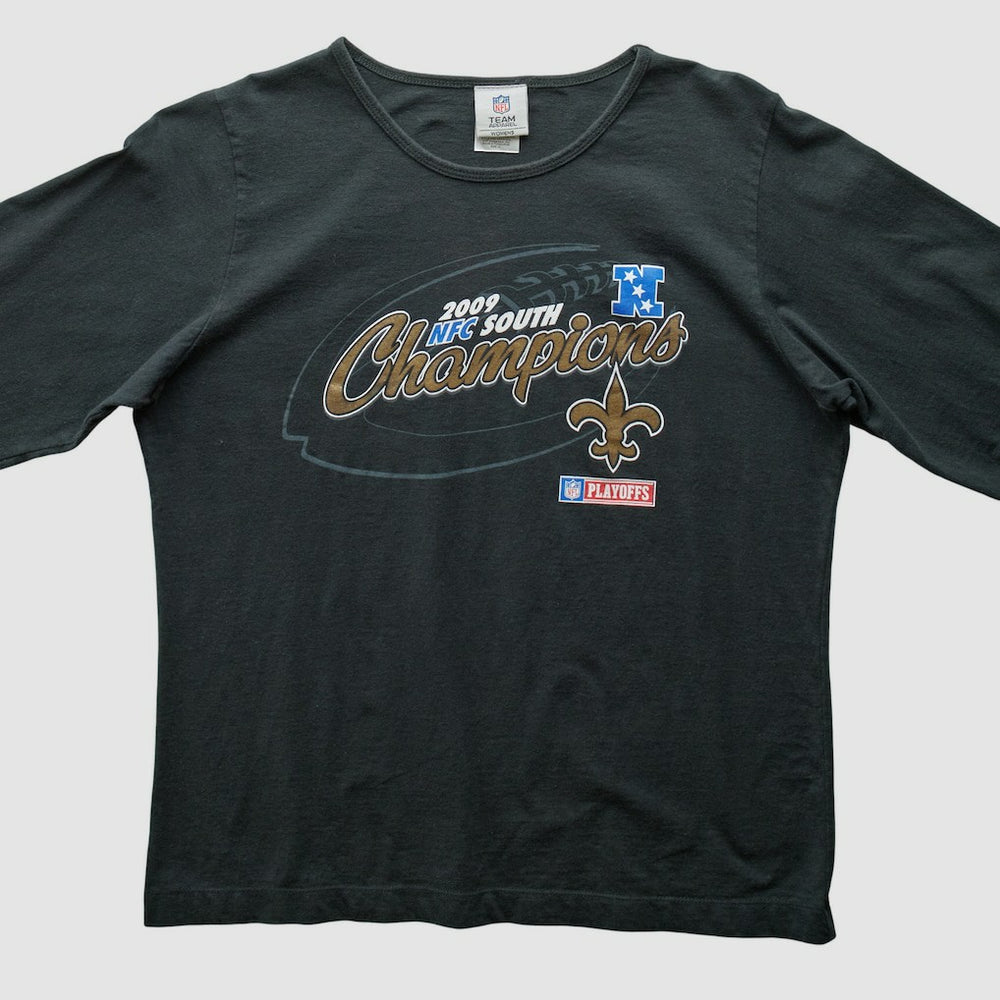 New Orleans Saints NFL 2009 T-Shirt - Black T-shirts