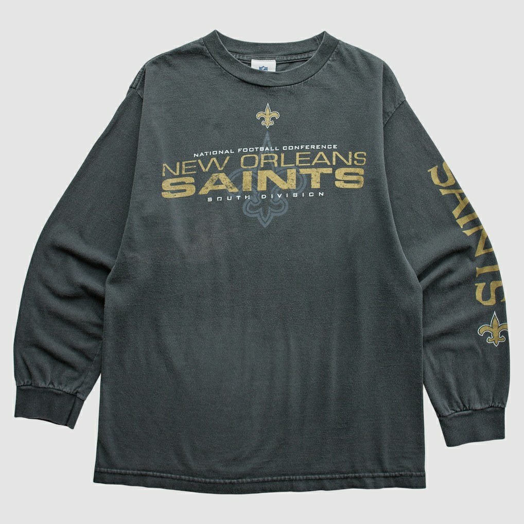 New Orleans Saints NFL 2000s T-Shirt - Black T-shirts