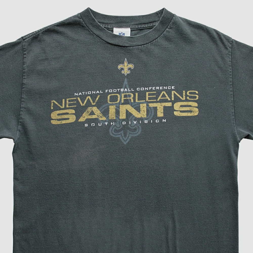 New Orleans Saints NFL 2000s T-Shirt - Black T-shirts