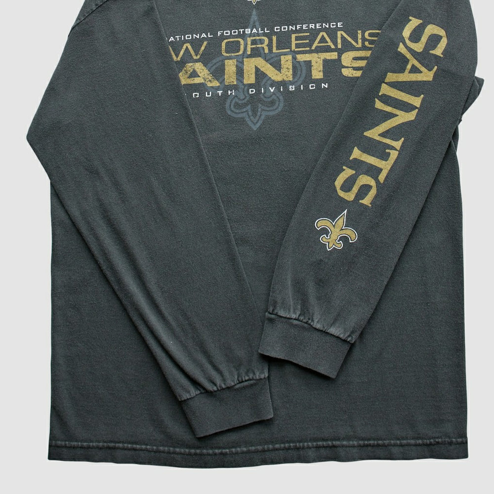 New Orleans Saints NFL 2000s T-Shirt - Black T-shirts