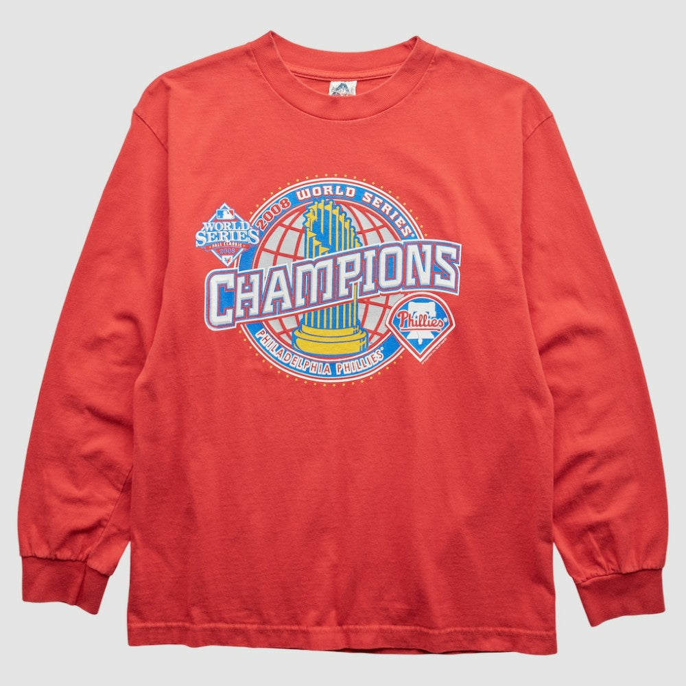 Philadelphia Phillies 2008 T-Shirt - Red - Vintage T-shirts