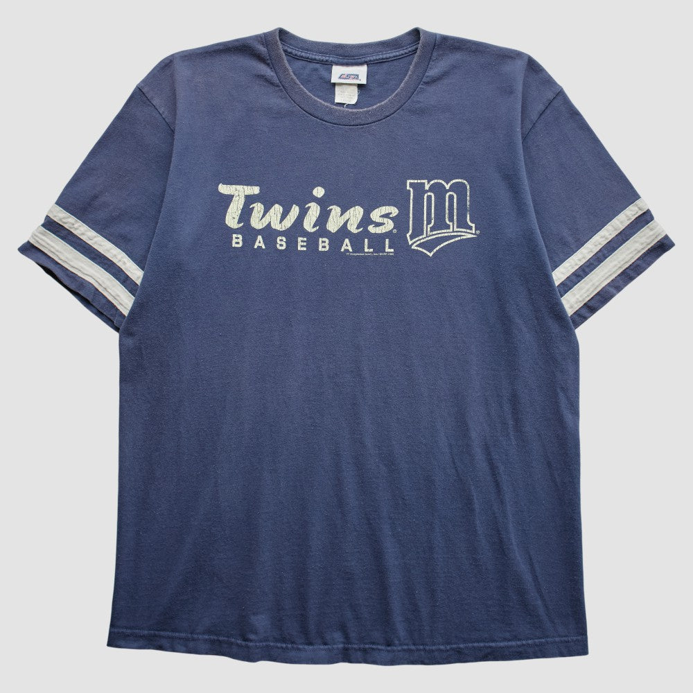 Minnesota Twins CSA 2002 T-Shirt - Blue - Vintage T-shirts