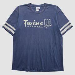 Minnesota Twins CSA 2002 T-Shirt - Blue - Vintage T-shirts