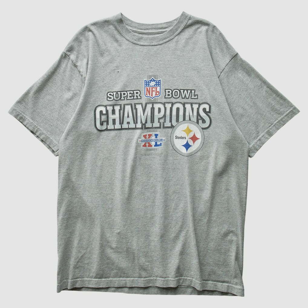 Pittsburgh Steelers 2005 T-Shirt - Gray T-shirts
