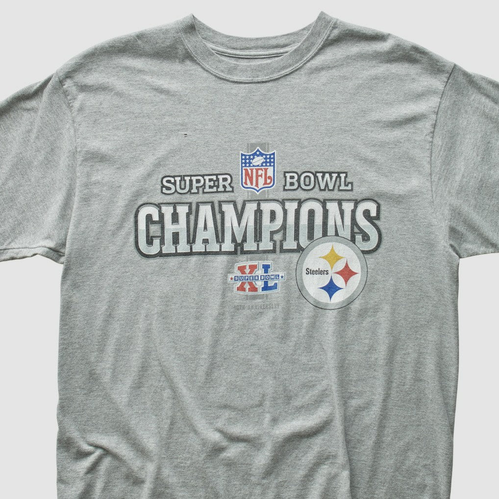 Pittsburgh Steelers 2005 T-Shirt - Gray T-shirts
