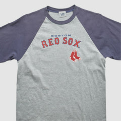 Boston Red Sox Lee Apparel 2000s T-Shirt - Gray - Vintage T-shirts