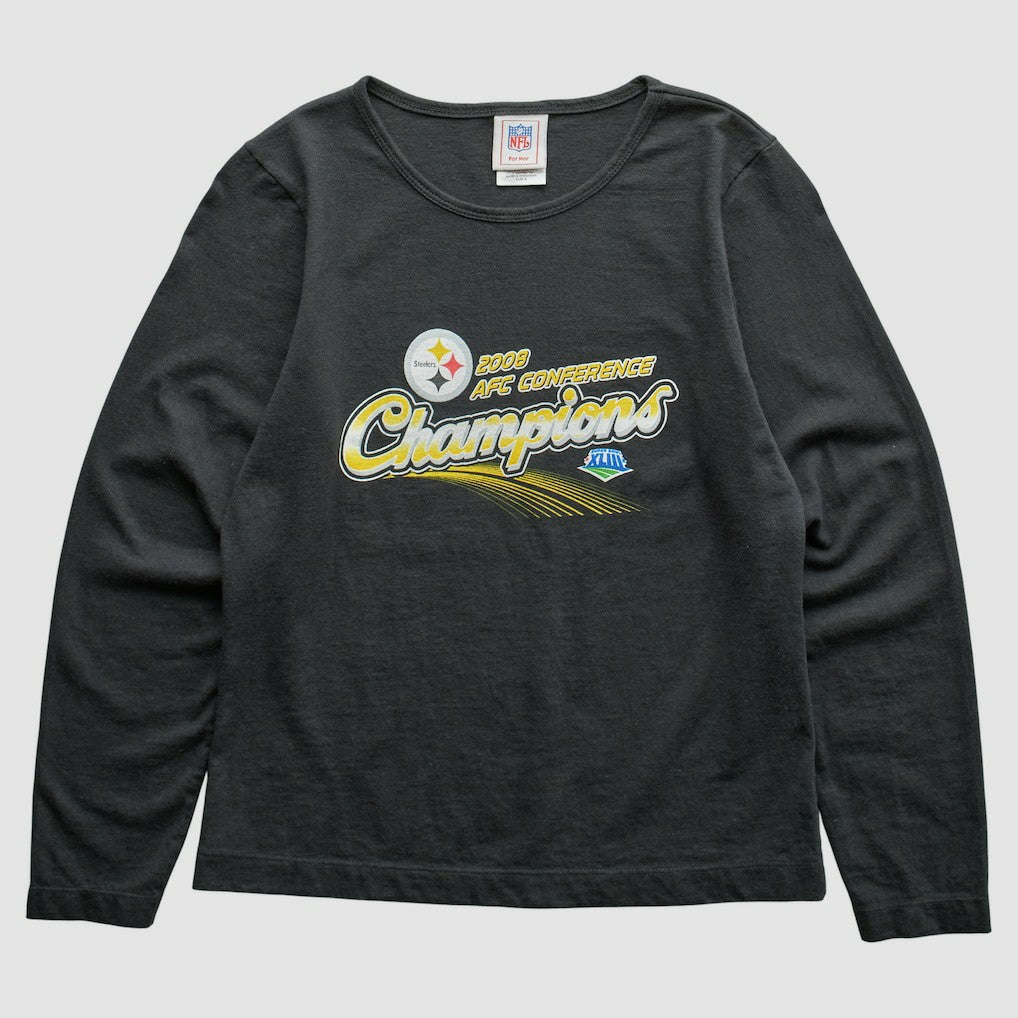 Pittsburgh Steelers NFL 2008 T-Shirt - Black T-shirts