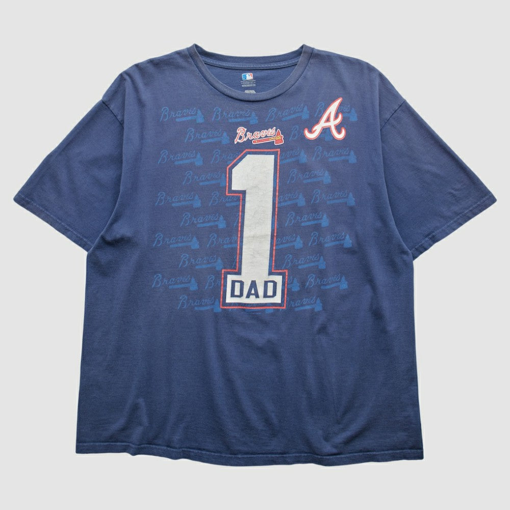Atlanta Braves 2010s T-Shirt - Blue - 3XVintage T-shirts