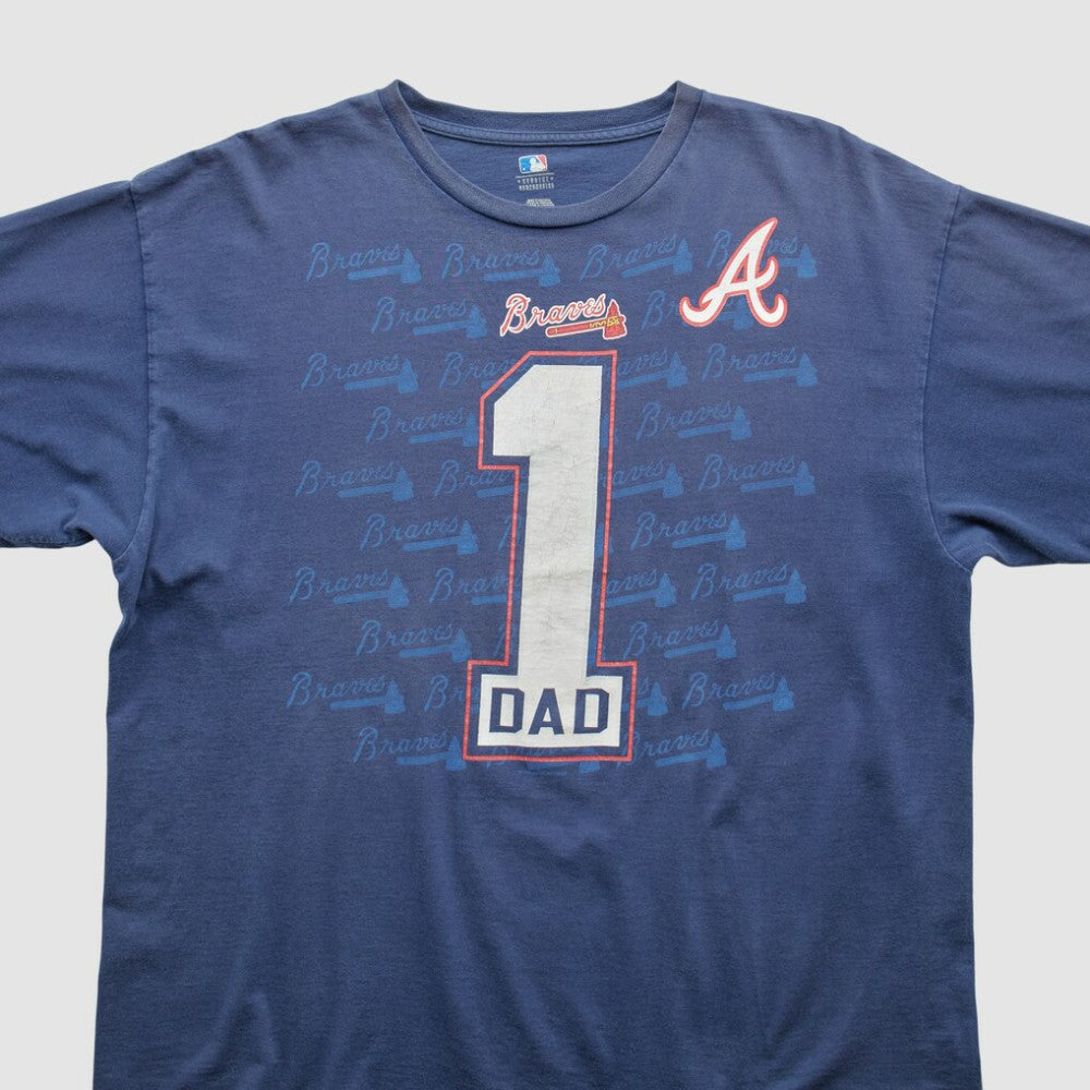Atlanta Braves 2010s T-Shirt - Blue - 3XVintage T-shirts