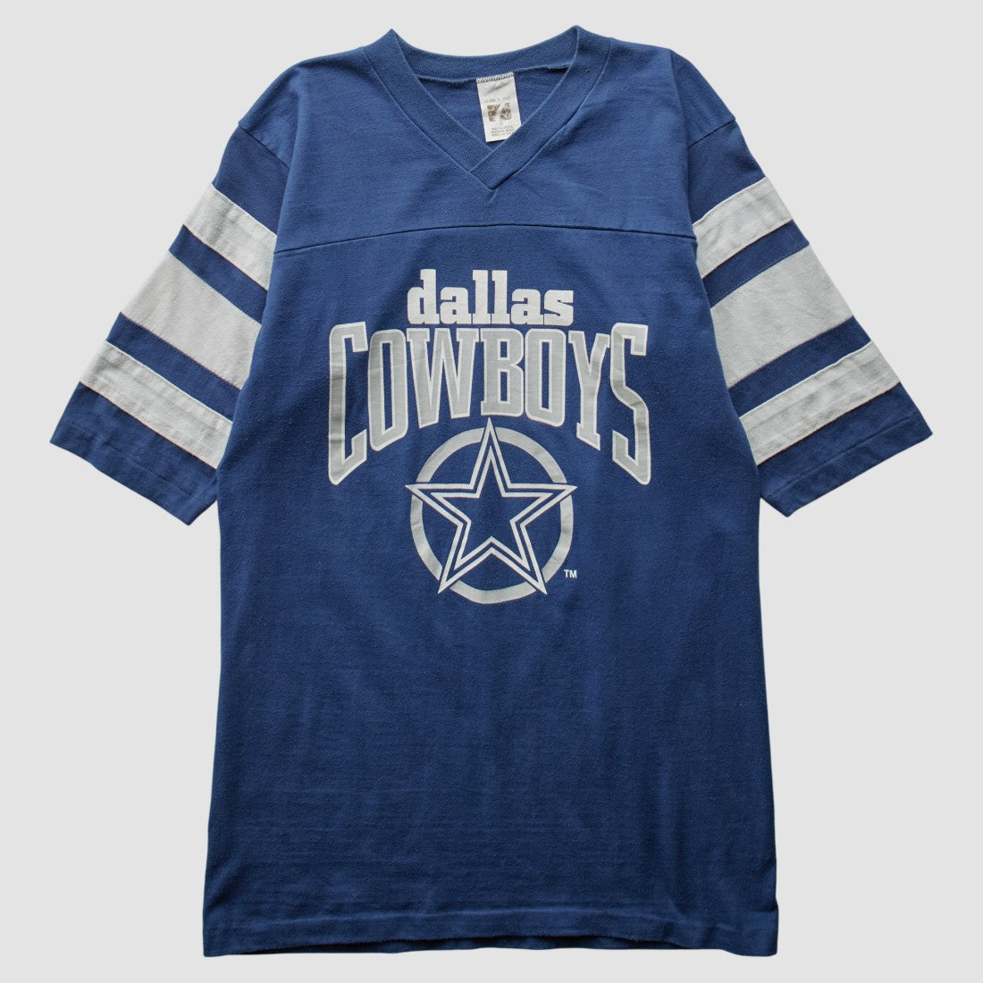 Dallas Cowboys Logo 7 80s T-Shirt - Blue T-shirts