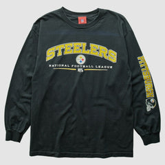 Pittsburgh Steelers NFL 2000s T-Shirt - Black T-shirts