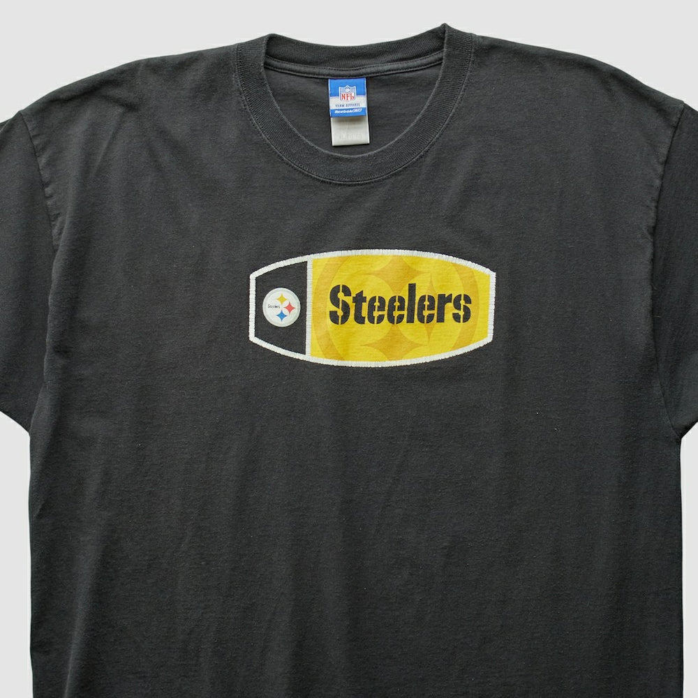 Pittsburgh Steelers Reebok 2000s T-Shirt - Black T-shirts