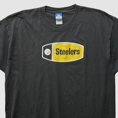 Pittsburgh Steelers Reebok 2000s T-Shirt - Black T-shirts