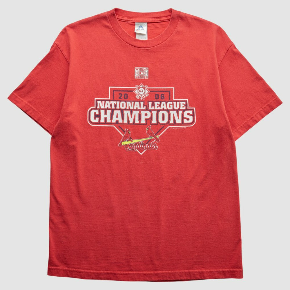 St. Louis Cardinals 2006 T-Shirt - Red - Vintage T-shirts