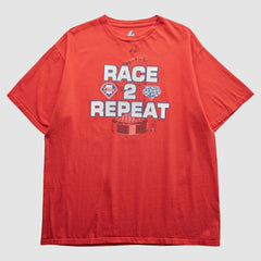 Philadelphia Phillies Majestic 2009 T-Shirt - Red - Vintage T-shirts