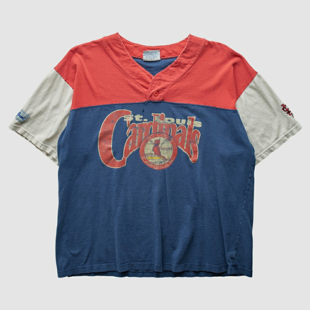St. Louis Cardinals The Game 90s T-Shirt - Blue - Vintage T-shirts